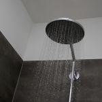 Dusche mit Raindance Duschkopf